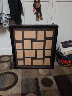 Picture frame plus opens up to a secret jewelry holder