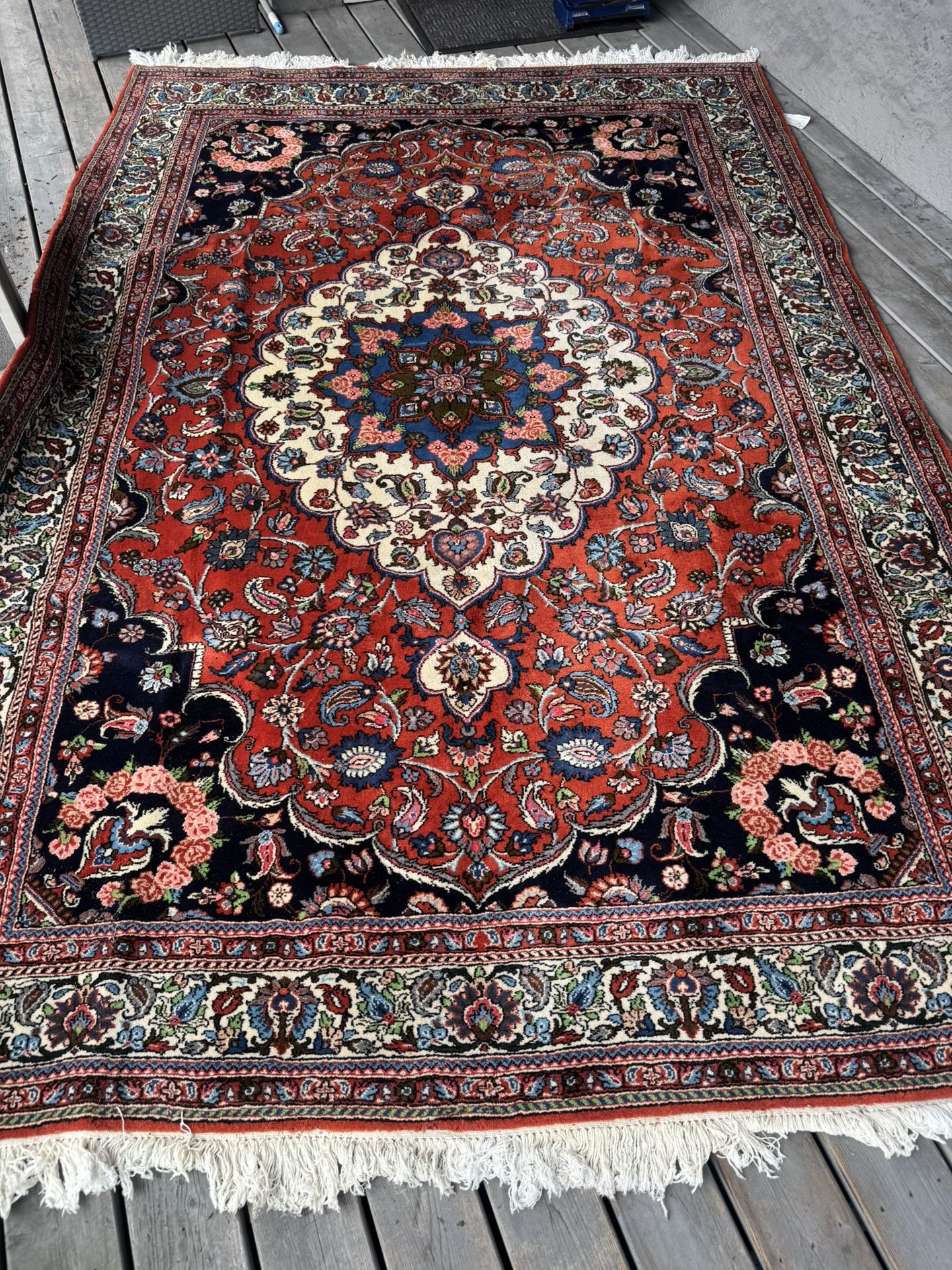 Large Hand Made Persian Wool Rug