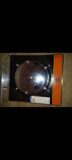 GENUINE HARLEY DAVIDSON NO. 1 DERBY COVER CHROME 