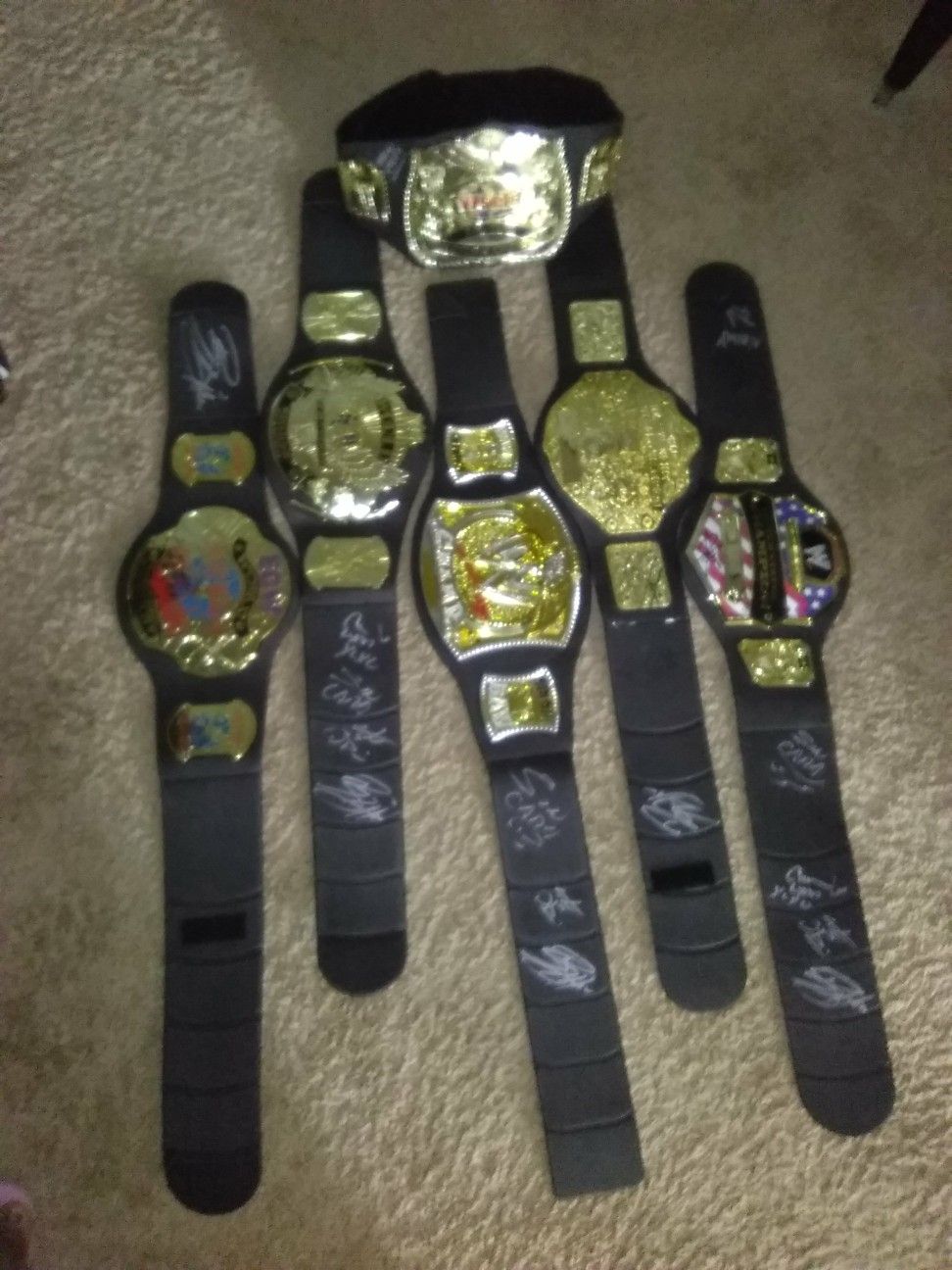 Wrestling belts