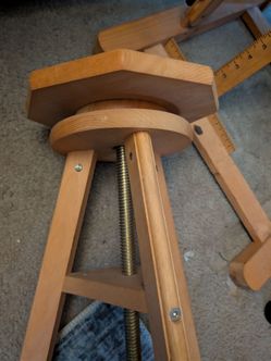 Indoor Artist's Easel w/stool