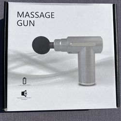 💆‍♂️ Massage Gun with 4 heads and Type C charger