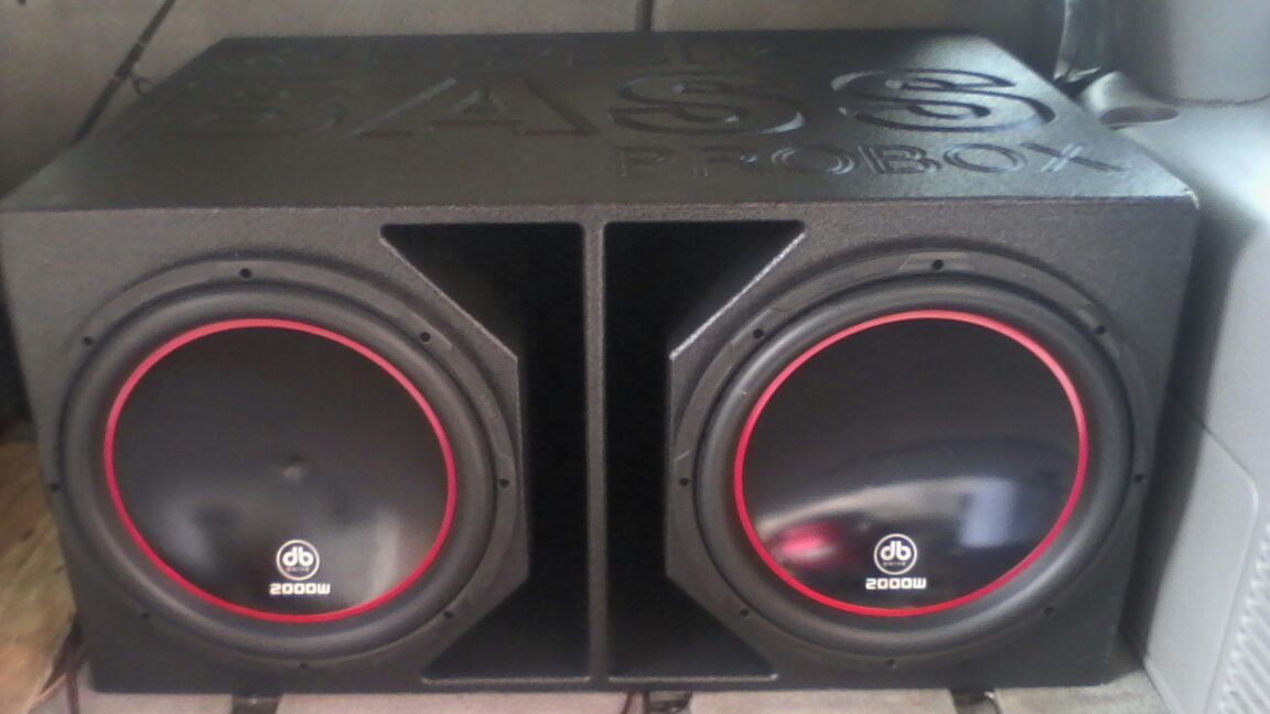 2 db drive k9 15s and 5000 watt ssl amp (Hit Hard!!) SERIOUS INQUIRIES ONLY!!