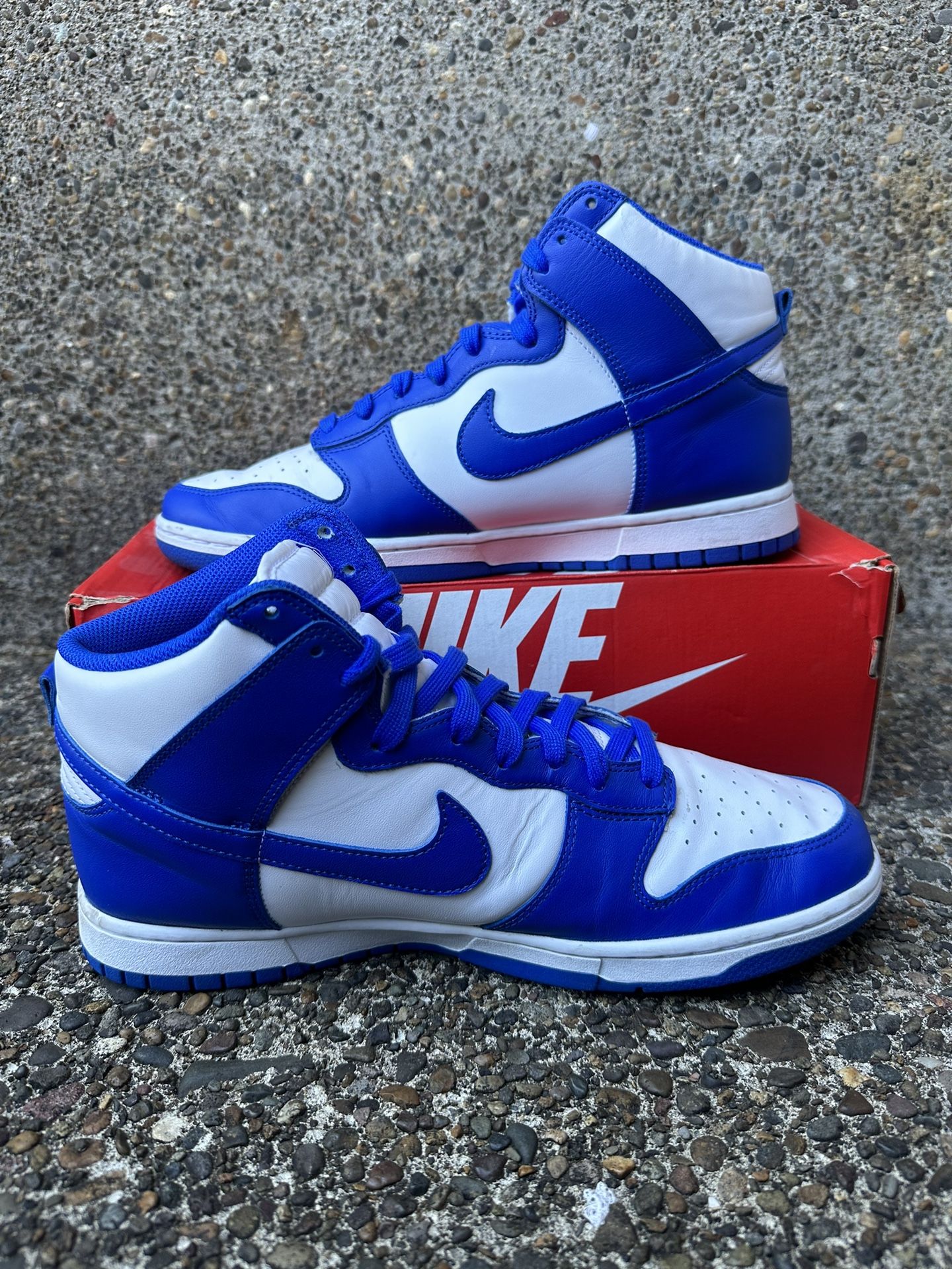 Size Nike Dunk High Game Royal 2021