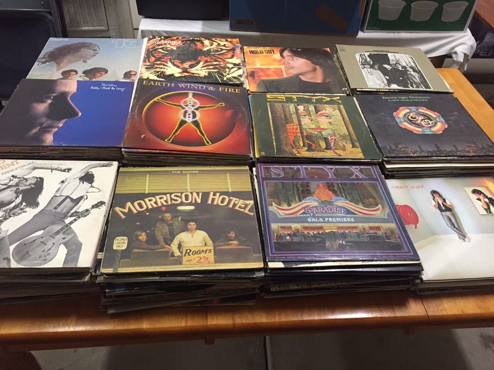 Over 280 Vinyl Records