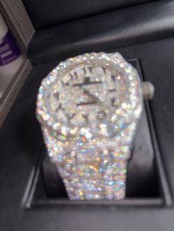 Moissanite watch