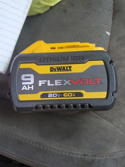 9 AH FLEXVOLT 20 V /60 V De WALT