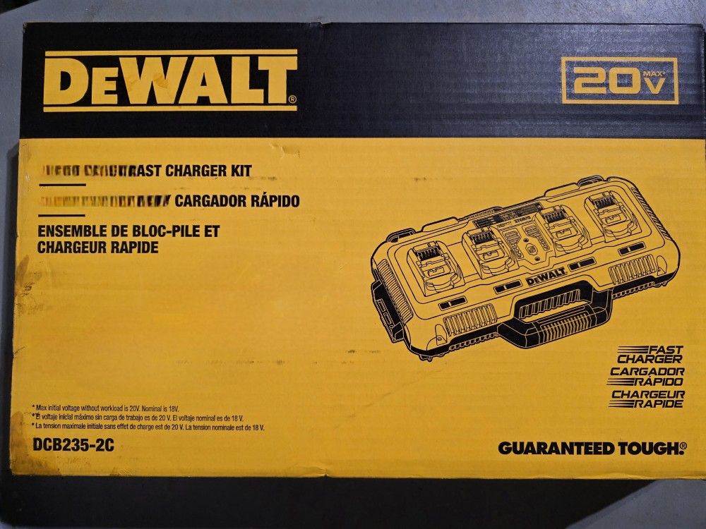 DeWalt Multi Charger Fast Charger 