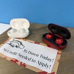 Samsung Galaxy Buds Plus Bluetooth Headset - $1 To Take it Home same Day and Pay the Rest later!