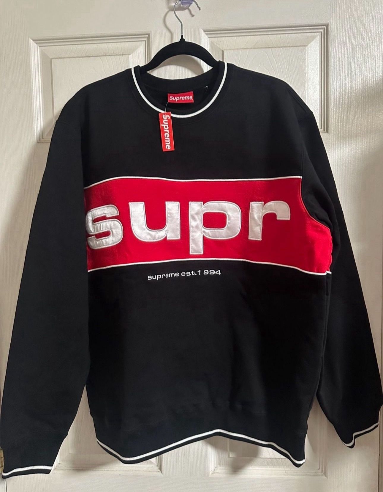 Supreme Piping Crewneck From 2019