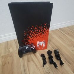 PLAYSTATION 5  DISC VERSION SPECIAL LIMITED SPIDERMAN EDITION 