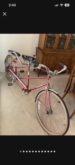 Vintage Chicago Schwinn tandem