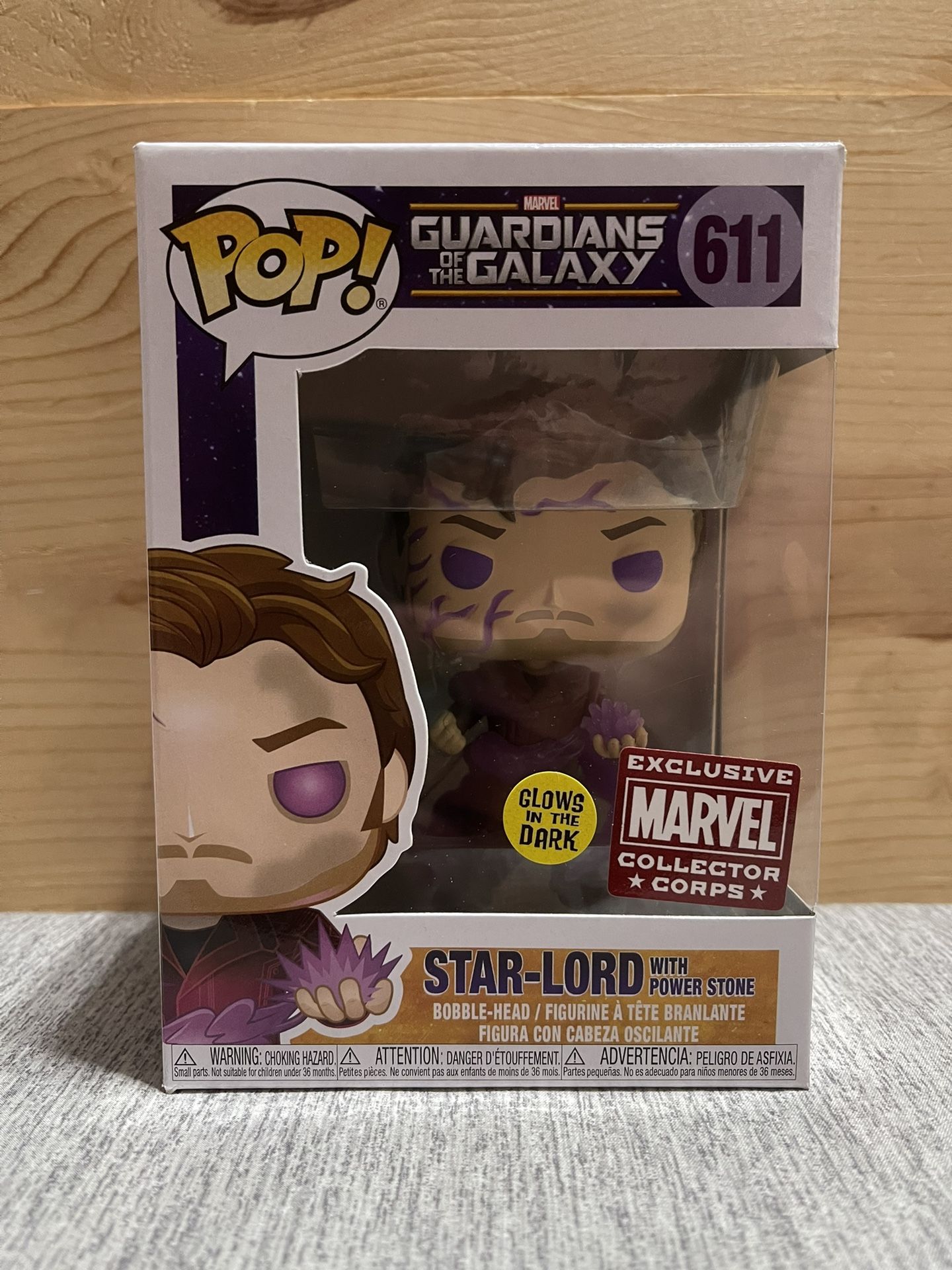 Guardians of the Galaxy - Star Lord with Power Stone - POP! MARVEL