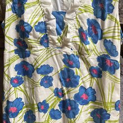 New Merona Blue Floral Sundress Size 16 Dress