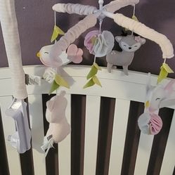 Knitted Woodland Baby Mobile