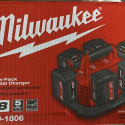 Milwaukee 6-PACK Charger 