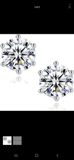 Stud Earrings .5 Carat