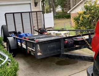 Trailer with Loading Ramp