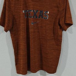 Texas longhorns distressed Nike  Dri Fit Size M mens