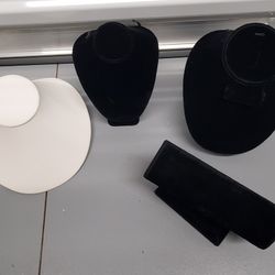 Velvet Jewelry Stands / Metal Earring Stand