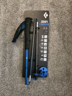 Black Diamond Distance Carbon Z Trekking Poles Size 115cm/45 inches