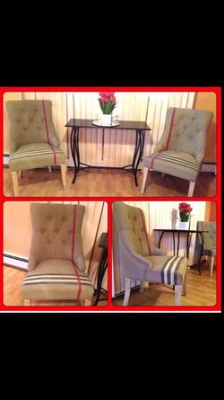 Customized accent chairs