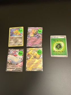 Pokemon Prize Pack Stamped Cards