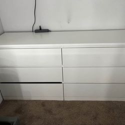 White Ikea Dresser