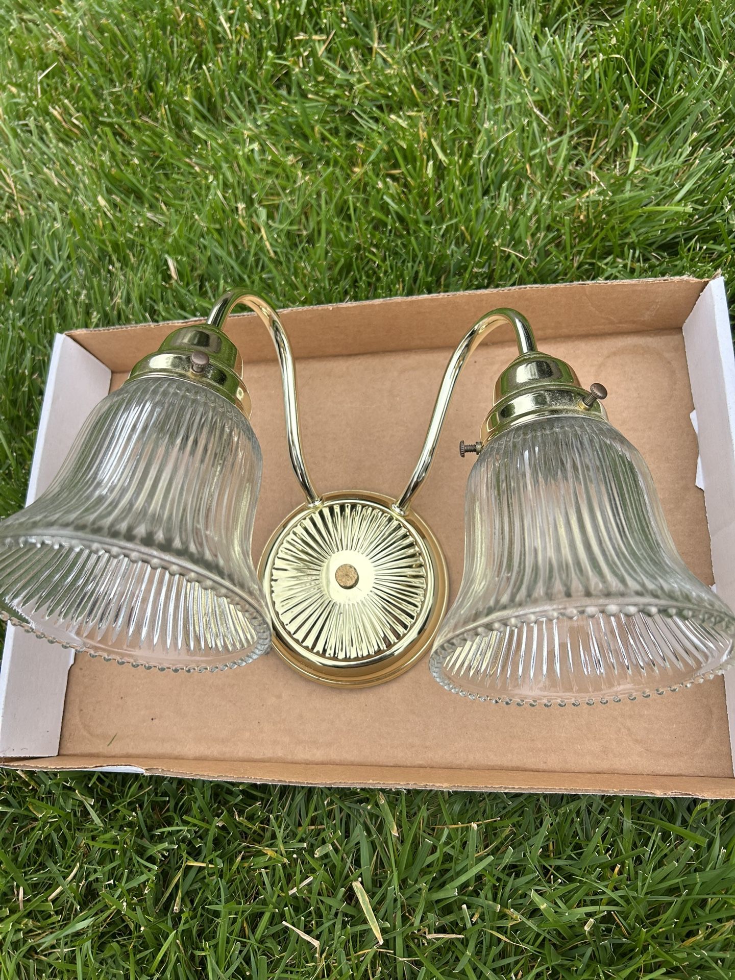 Brass Light Fixture