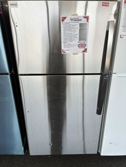 ❤️‍🔥Stainless Steel⚡️ GE 22 Cu. Ft. Top-Freezer Refriger