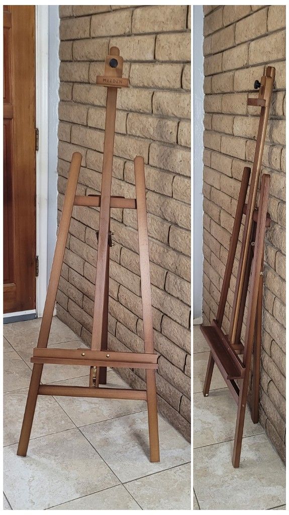 MEEDEN Beechwood Display Easel Stand