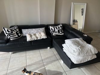 Black Italian Leather Couch Beautiful 