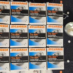 SYLVANIA LIGHT BULBS NEW.