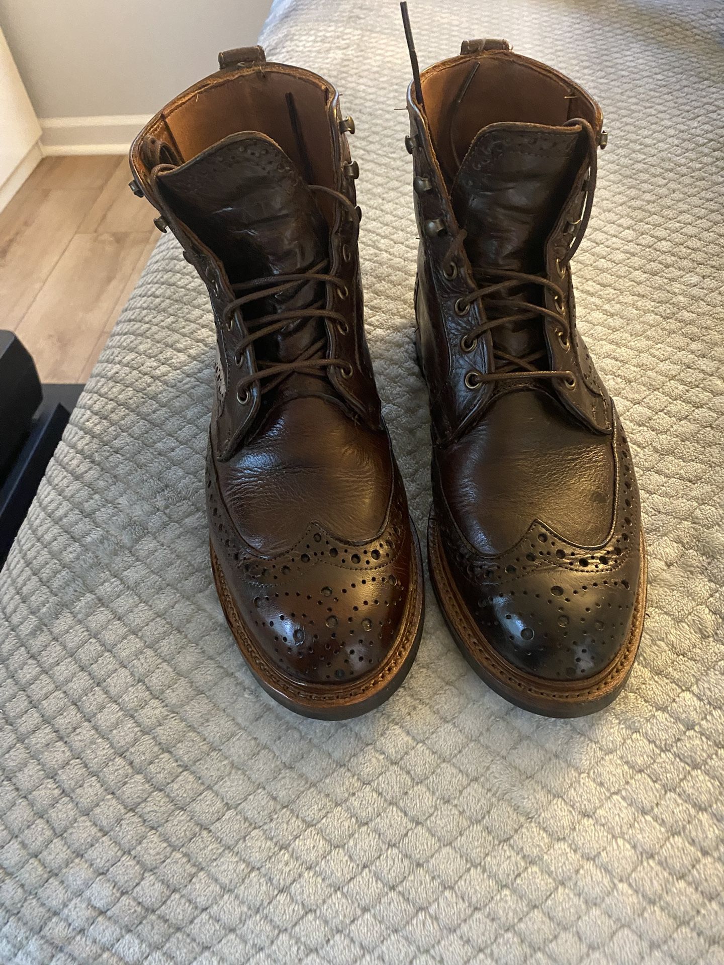Allen Edmond Leather Boots