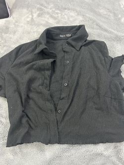 Black Collar Tee Shirt