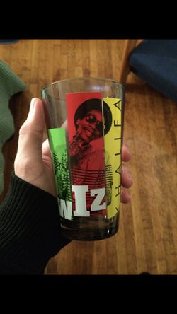 Wiz Khalifa glass cup