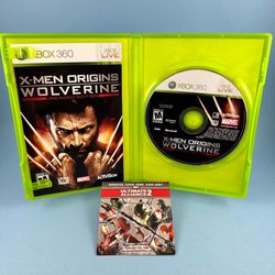 X-Men Origins Wolverine Xbox 360 Game