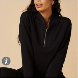 Softies Dreamtech 1/4 Zip Joggers Set Sz Med