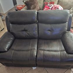 Leather Couch Recliners