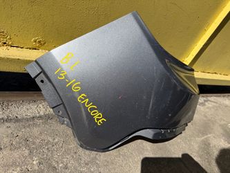 2013-2016 BUICK ENCORE REAR DRIVER SIDE BUMPER EXTENSION OEM