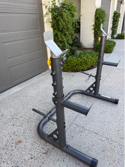 Home Gym Bundle – Goat Gym XRS 20 Power Rack, Bench & 300 lb Olympic Weight Set | Like New