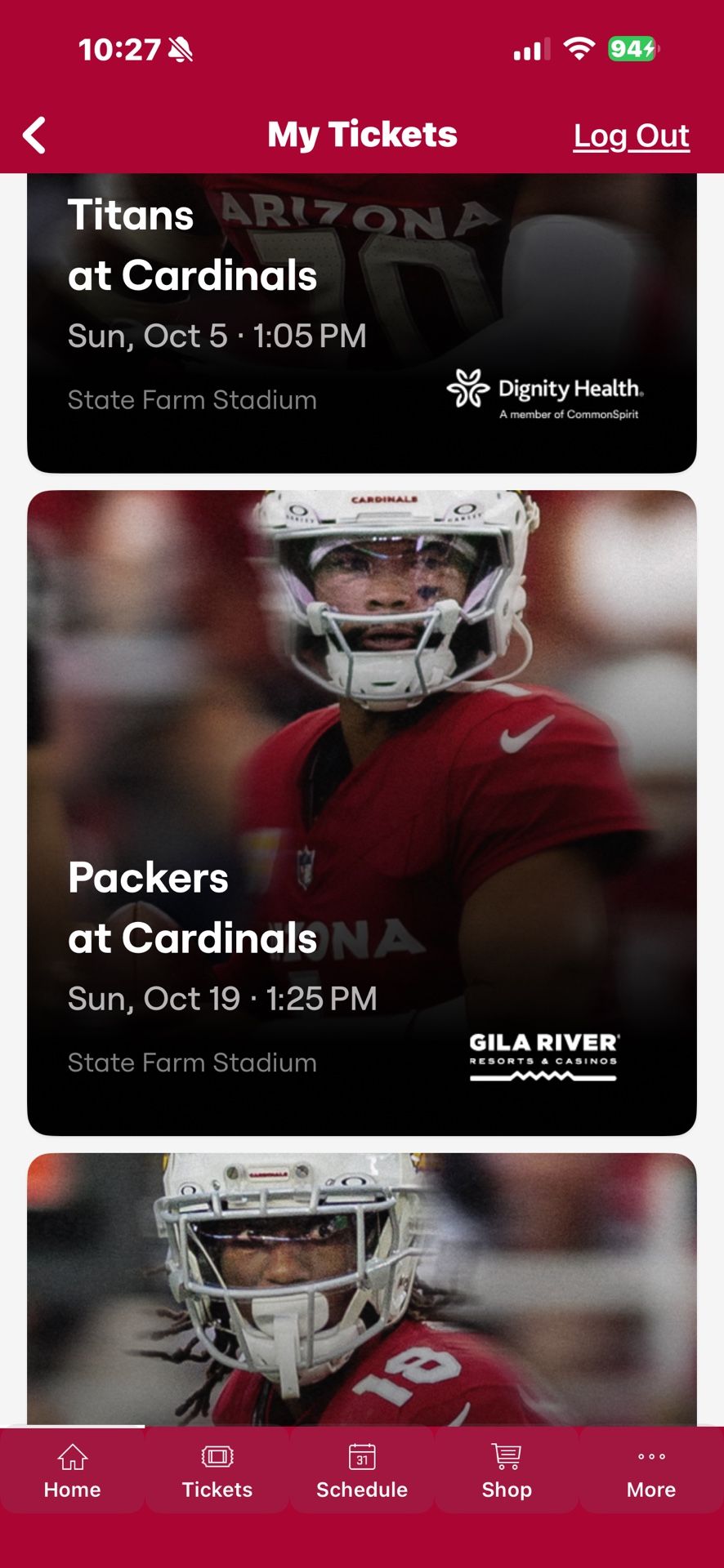 Tickets For Sale