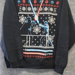 Star Wars Vader Luke Duel Ugly Christmas Sweater Sweatshirt Size XL
