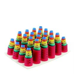 Magnetic Plastic Hair Rollers 144pcs