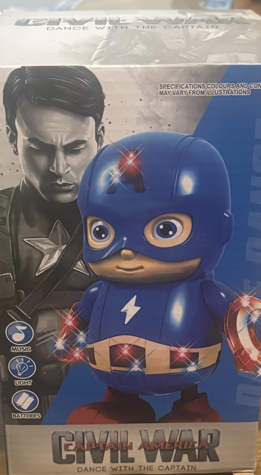 Dancing Capt America 