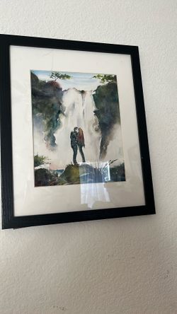Framed Original Watercolor