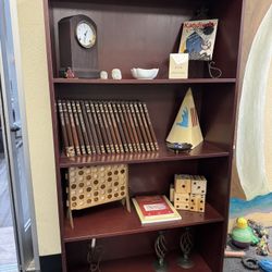 Wood Bookcase