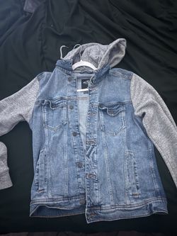 Holister Denim Jean jacket hoodie