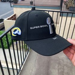 SUPER BOWL LVI CAP WITH PATCHES