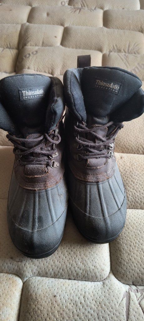 Northwest Territory Insulate Leather Upper Men's Hiking Boots Size 10